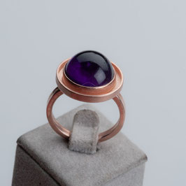 Vintage Unikat: Ring mit Amethyst