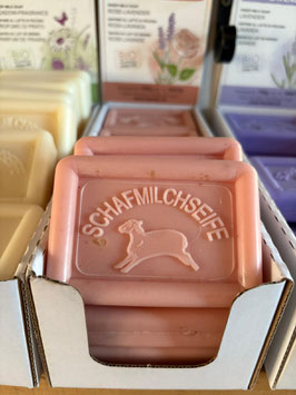 Schapenmelkzeep Rozen Lavendel 100 gr