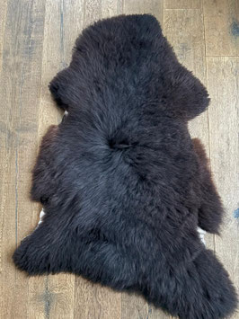 Schapenvacht Bruin zwart Maat L