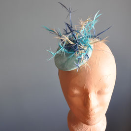 Headpiece in Meeresfarben