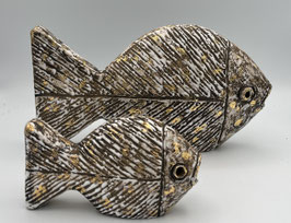 Fisch groß oder klein stehend