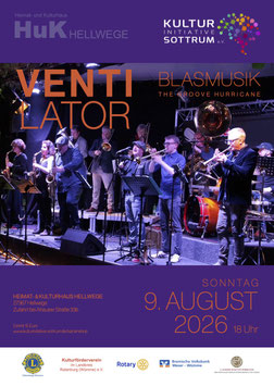 09. August - Open Air-Konzert mit der Ventilator Band