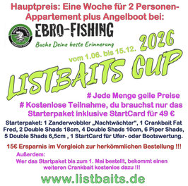 Starterpaket ListBaitsCup 2026