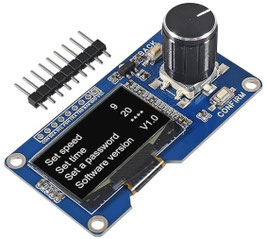 OLED 1.3" + Rotacijski enkoder