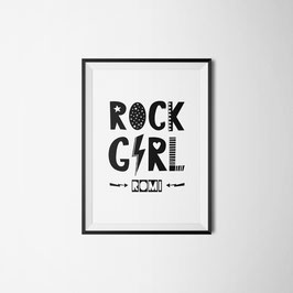 PRINT ROCK GIRL II