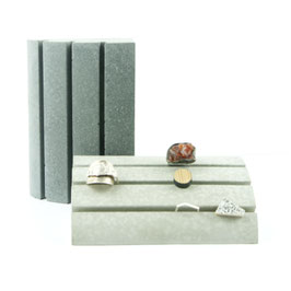 Concrete Ring 'Book' Display Block