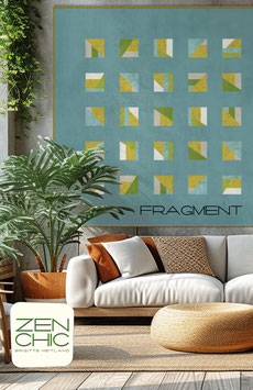 PDF-Nähanleitung für den Quilt "Fragment" von Zen Chic