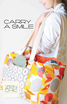 PDF-Nähanleitung für die Tasche "Carry A Smile" von Zen Chic