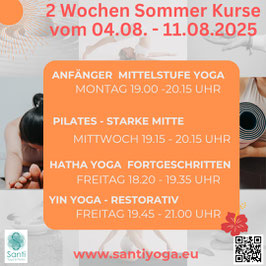 2 Wochen Sommer Kurse