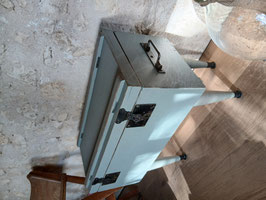 Table valise militaire bleu