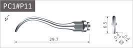 k#11  - Zahnsteinentfernung - Verwendbar mit KAVO Antriebseinheiten