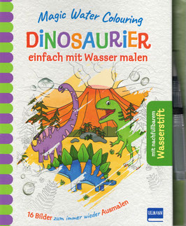 Wassermalbuch Dinosaurier