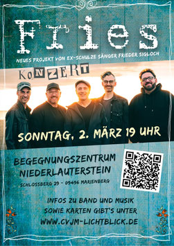 Eintrittskarte Konzert FRIES am 2. März 2025