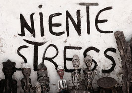 Postkarte: NIENTE STRESS