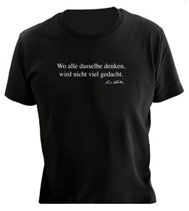 Karl Valentin Shirt: Wo alle