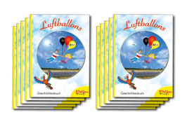10x LUFTBALLONS - Livres des histoires - A1.1