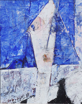 Portrait blau