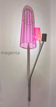Becherlicht, magenta