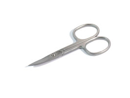 Malteser Nagelschere 5882 MR, gebogen, 9 cm, rostfrei, mattiert (Nail-Scissor, curved, stainless-steel)