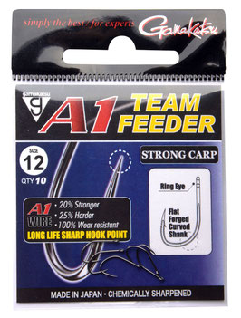 Gamakatsu Einzelhaken A1 Team Feeder Strong Carp