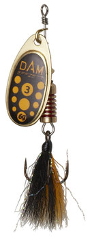 DAM EFFZETT Standard Dressed Spinner "Blacky"