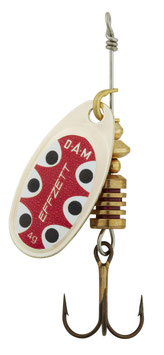 DAM EFFZETT Standard Spinner "Silver Black Dot"