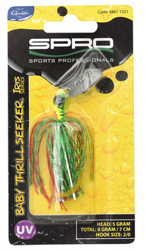 SPRO IRIS Baby Thrillseeker Chatterbait 5gr.