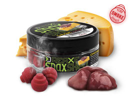 Delphin D SNAX Shell Wafter Käse - Leber 14mm