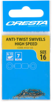 Cresta Anti-Twist Swivels High Speed