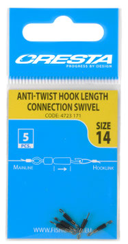 Cresta Anti-Twist Hook Lenght Connection Swivel