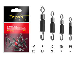 Delphin Quick Swap Feeder Swivel