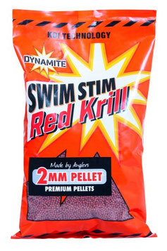 Dynamite Baits Swim Stim Red Krill Pellets 2mm