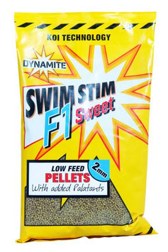 Dynamite Baits Swim Stim F1 Sweet Low Feed Pellets 2mm