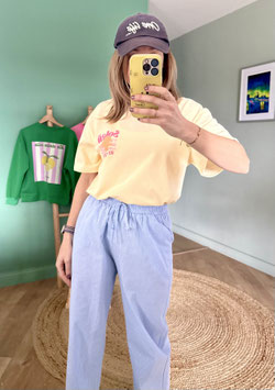 Pantalon Capri Stripe - Dolce Riviera