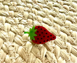 Broche Fraise Dolce Riviera