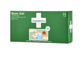 901900 - Cederroth Burn Gel Dressing 10 x 10cm, 2 Stk.