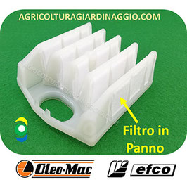 OLEO MAC, EFCO Filtro Aria in Pannetto Motosega Cod. 50010367R