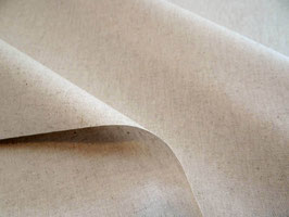 Tischdecke Baumwolle Leinenstruktur natur 160cm breit