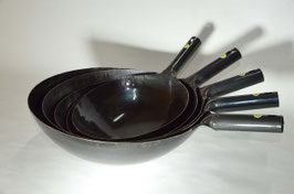 打出片手中華鍋(鉄:板厚1.6mm) 山田