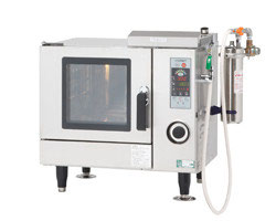 小型電気スチコン-ホテルパン3段タイプ