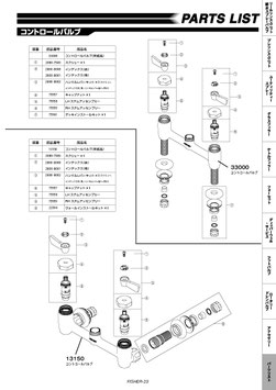 プレリンスユニットコントロールバルブ用交換パーツ