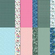 Designerpapier "Perfekt passende Blumen"