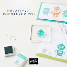 Kreativset "Robotergrüße"