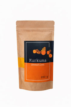 Kurkuma gemahlen