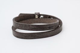 Lederarmband 2-Fach braun