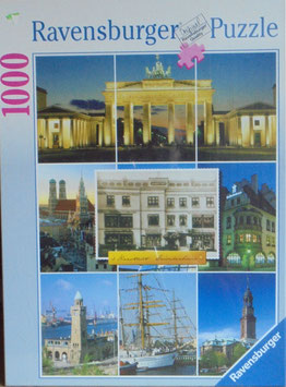Weimar Berlin Hamburg München - 1000 Teile P25