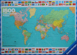 Weltkarte - 1500 Teile P20