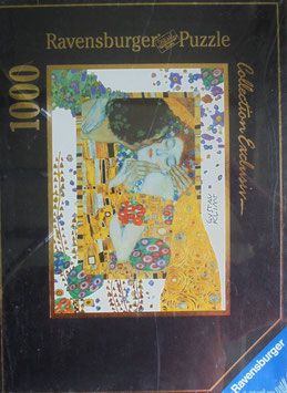 Gustav Klimt: Der Kuß, Detail - 1000 Teile