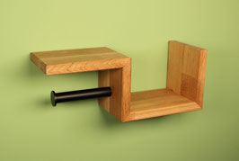 Toilettenpapierhalter Schwarz