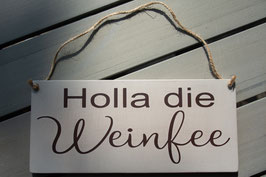 Holla die Weinfee (beige)